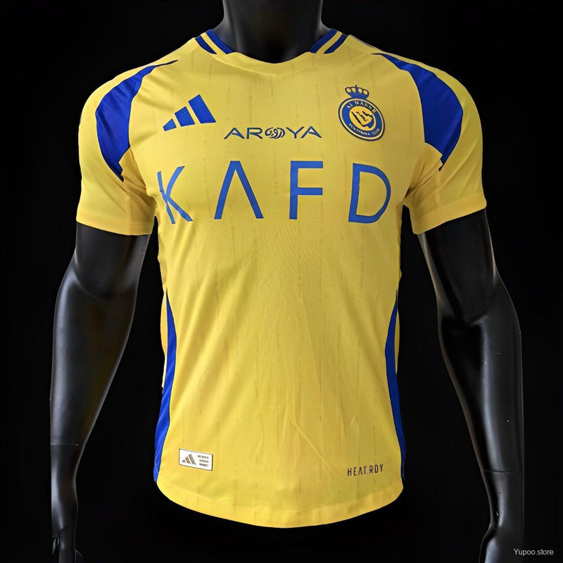 Camisa Al Nassr I 24/25 Adidas - Amarelo