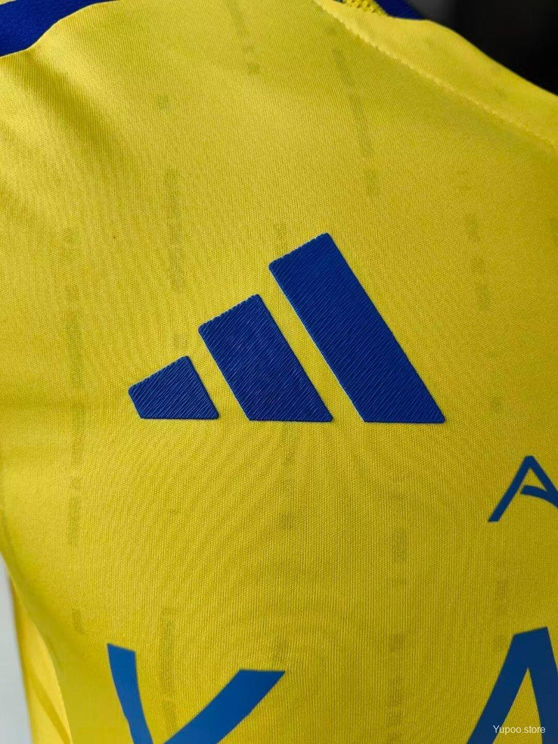 Camisa Al Nassr I 24/25 Adidas - Amarelo