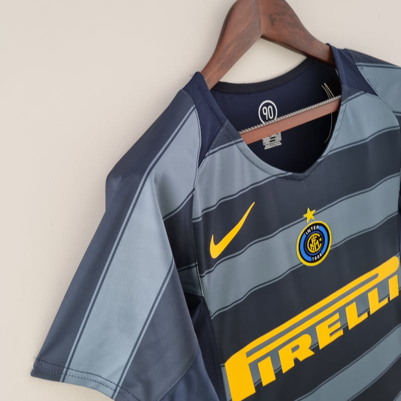 Camisa Inter de Milão Retrô 2004-2005 Cinza - Nike