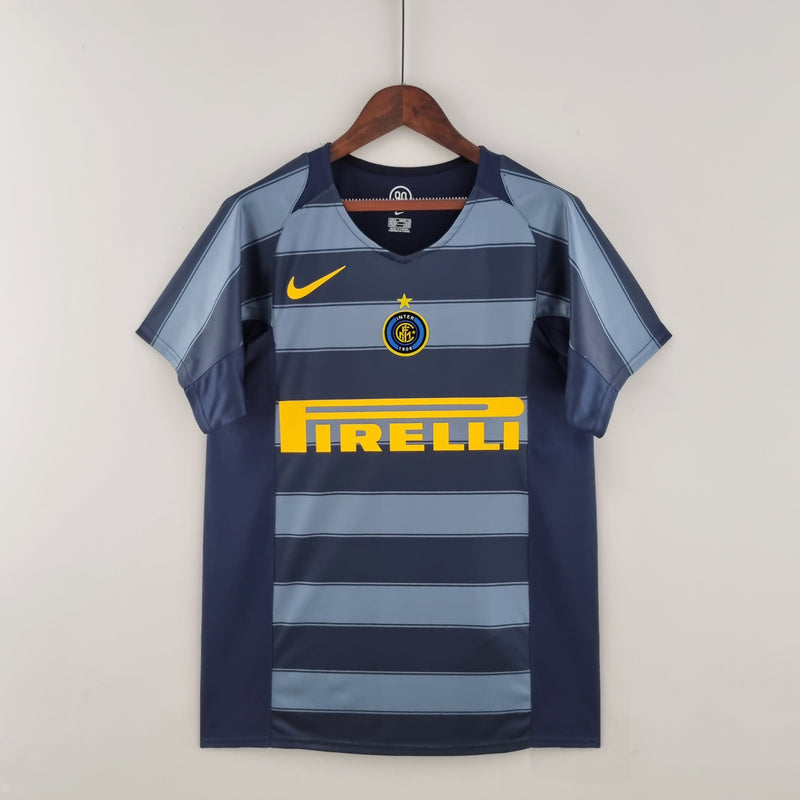 Camisa Inter de Milão Retrô 2004-2005 Cinza - Nike