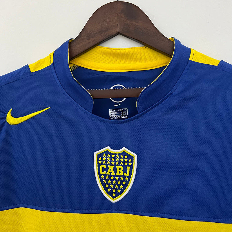 Camisa Boca Juniors Retrô 04/05 - Nike - Azul e Amarela