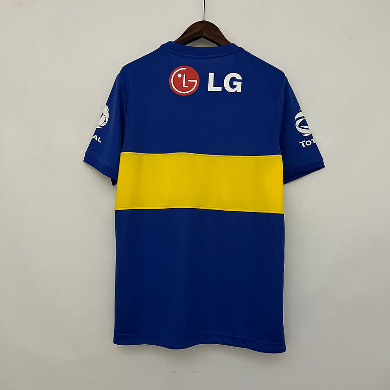 Camisa Boca Juniors Retrô Special 09/10 - Nike - Azul e Amarela
