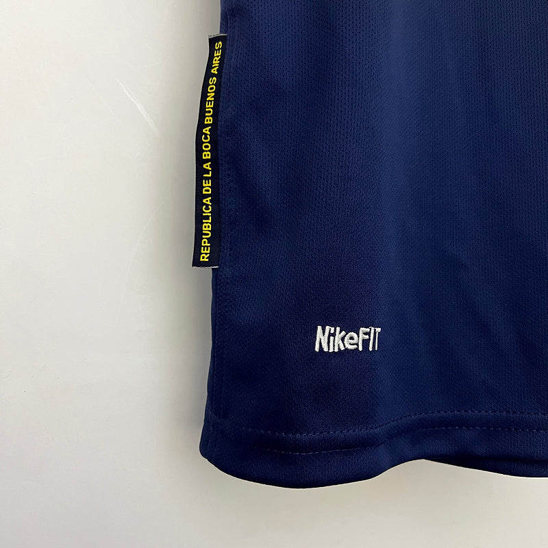 Camisa Boca Juniors Retrô 09/10 - Nike - Azul e Amarela