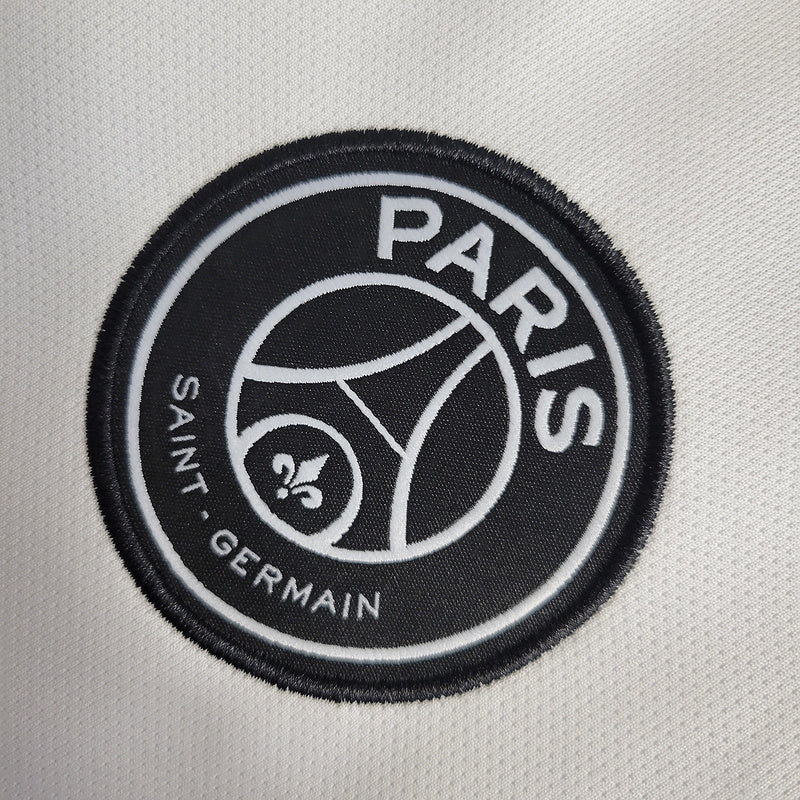 Camisa PSG Manga Longa Retrô 18/19 - Branco