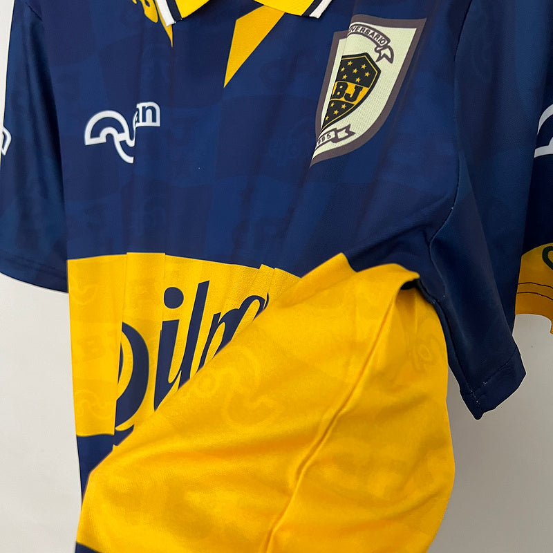 Camisa Boca Juniors Retrô 95/97 - Azul e Amarela