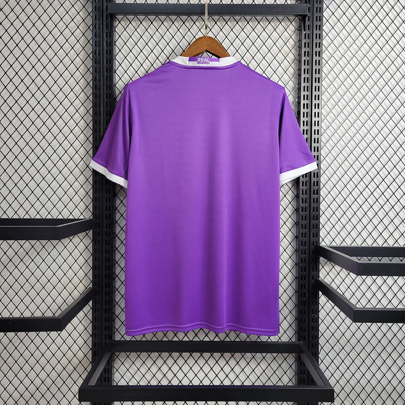 Camisa Real Madrid Retrô 17/18 - Away Roxo