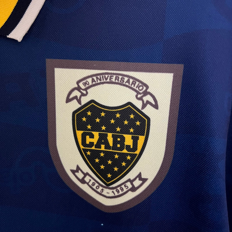 Camisa Boca Juniors Retrô 95/97 - Azul e Amarela