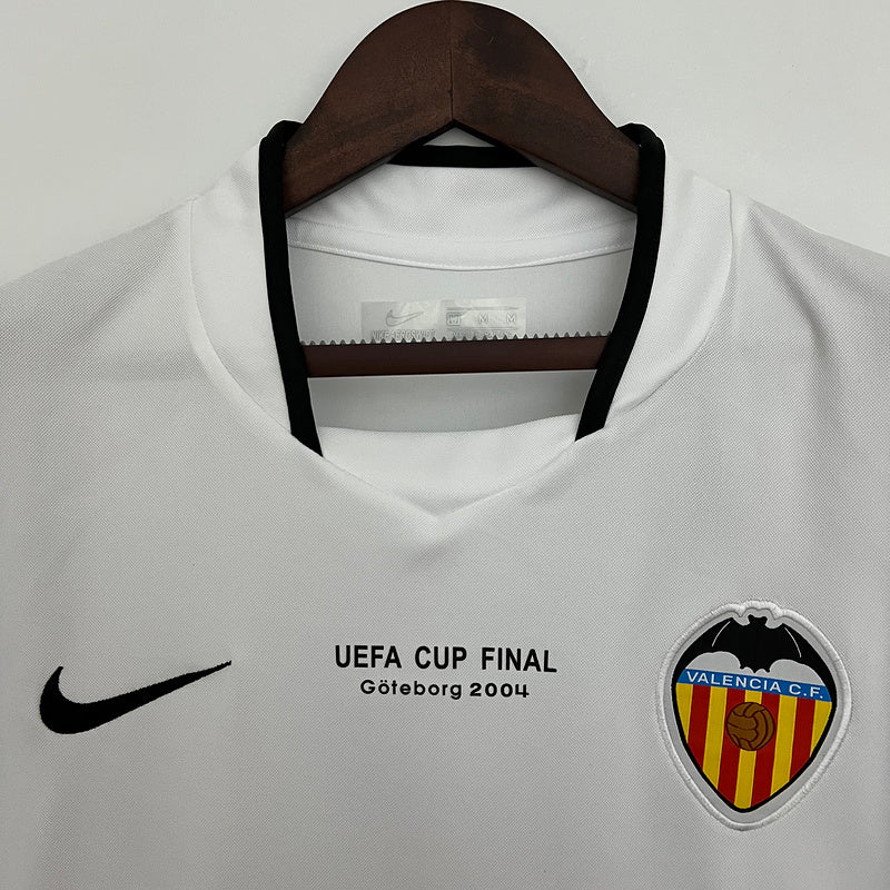 Camisa Valencia Retrô 2003-2004 Branca - Nike