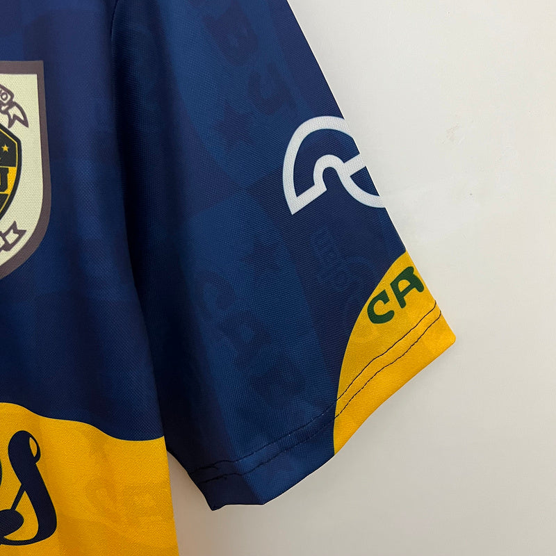 Camisa Boca Juniors Retrô 95/97 - Azul e Amarela