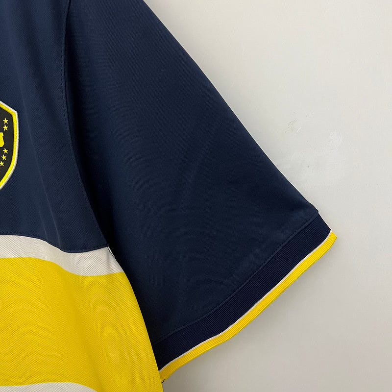 Camisa Boca Juniors Retrô 96/97 Nike - Azul e Amarela