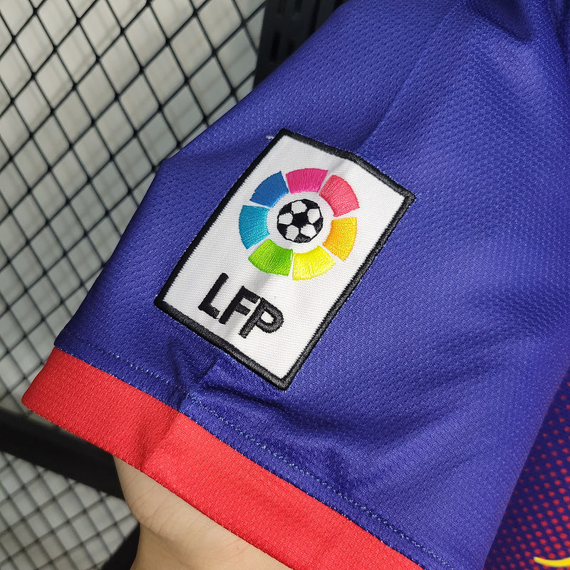 Camisa Barcelona Retrô 2012/2013 Azul e Grená - Nike